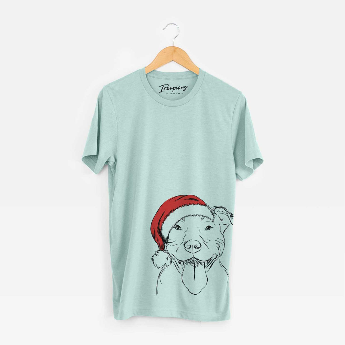 Santa Major the Pitbull - Unisex Crewneck