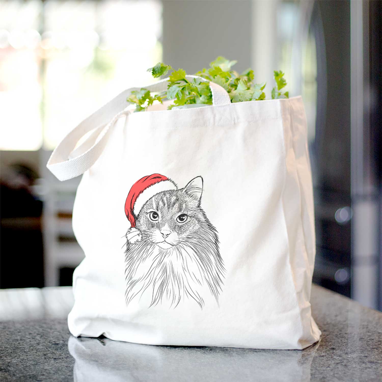 Maks the Siberian Cat - Tote Bag