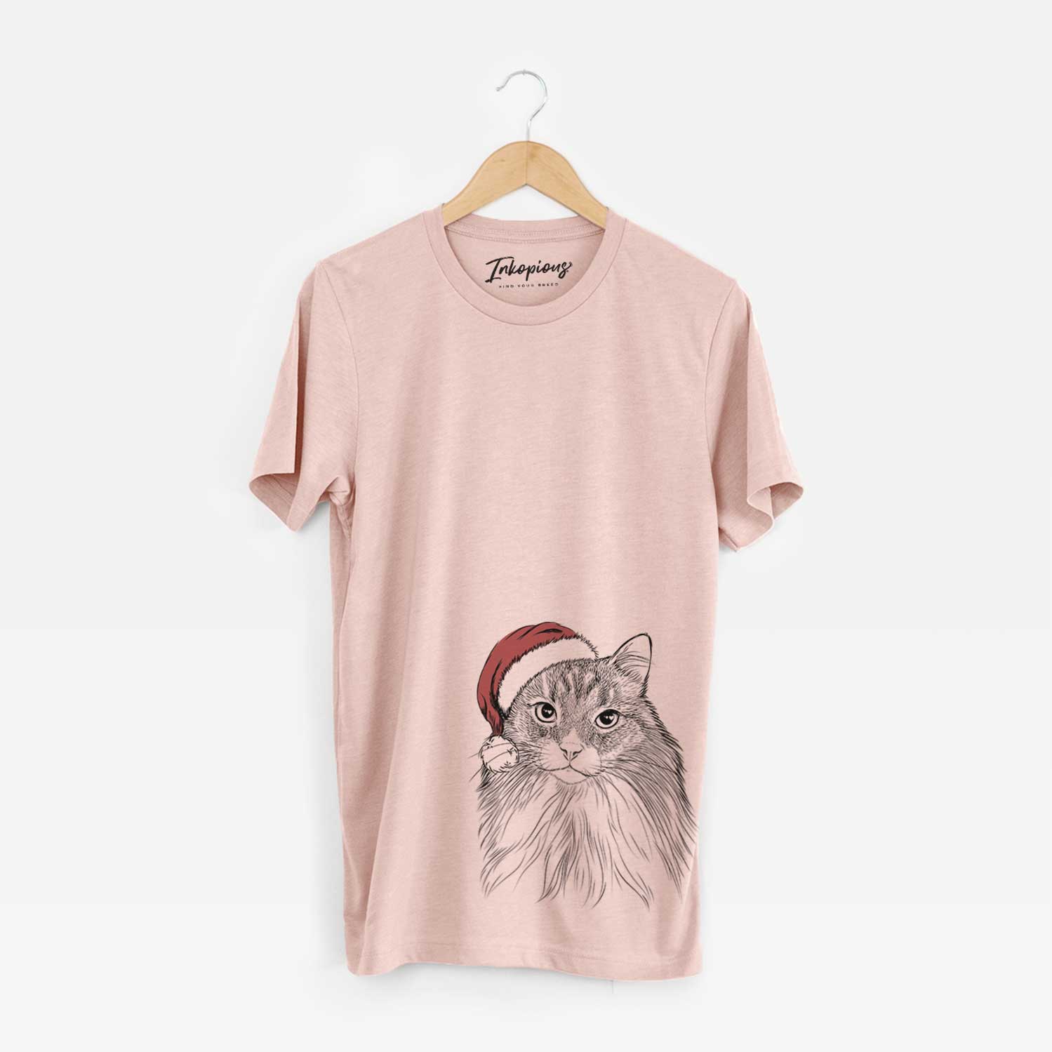 Santa Maks the Siberian Cat - Unisex Crewneck