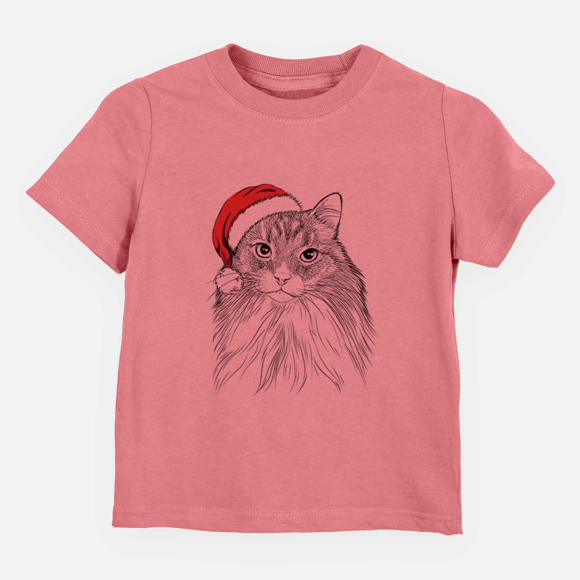 Santa Maks the Siberian Cat - Kids/Youth/Toddler Shirt