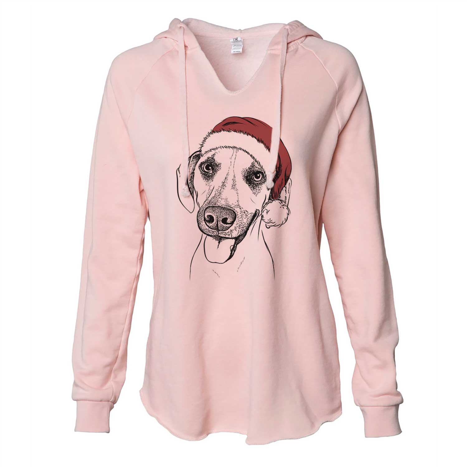 Malia the American Foxhound Mix - Cali Wave Hooded Sweatshirt