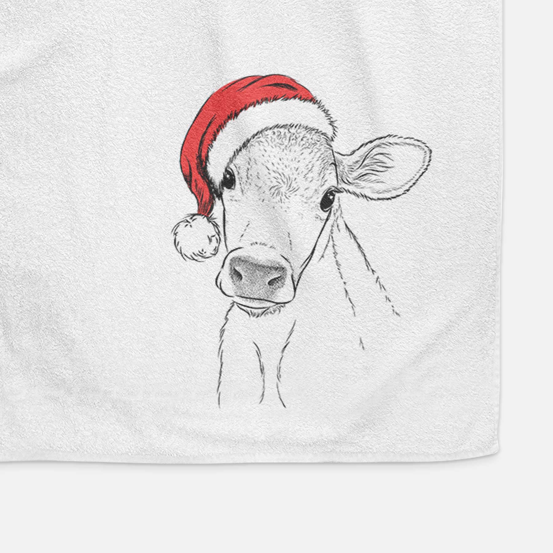 Malu the Cow Decorative Hand Towel