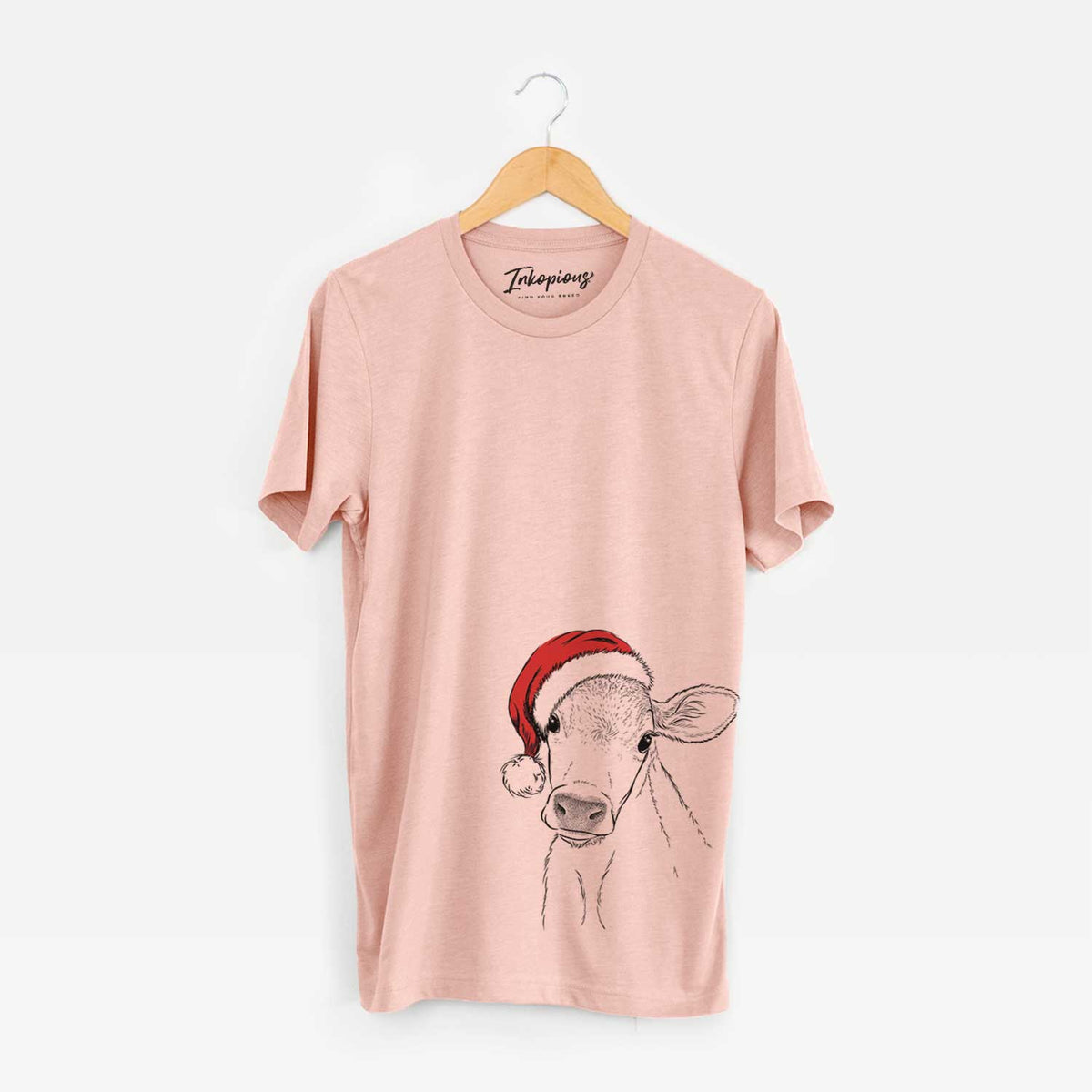 Santa Malu the Cow - Unisex Crewneck