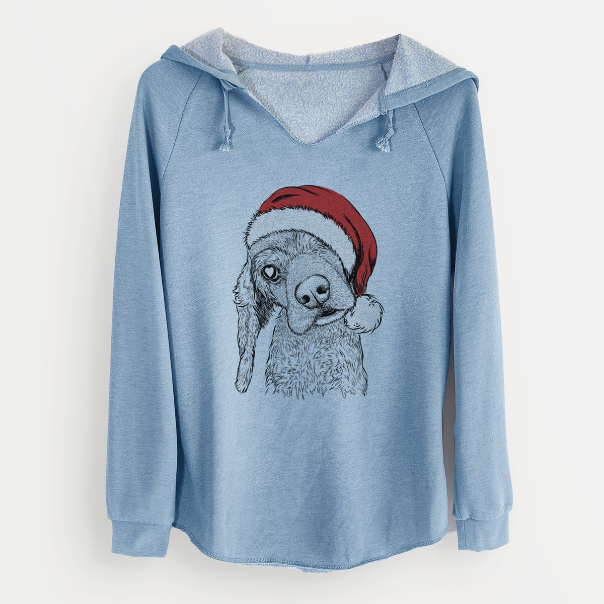 Santa Mambo #5 the Cocker Spaniel - Cali Wave Hooded Sweatshirt