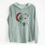 Santa Manchi the Pitbull Mix - Cali Wave Hooded Sweatshirt