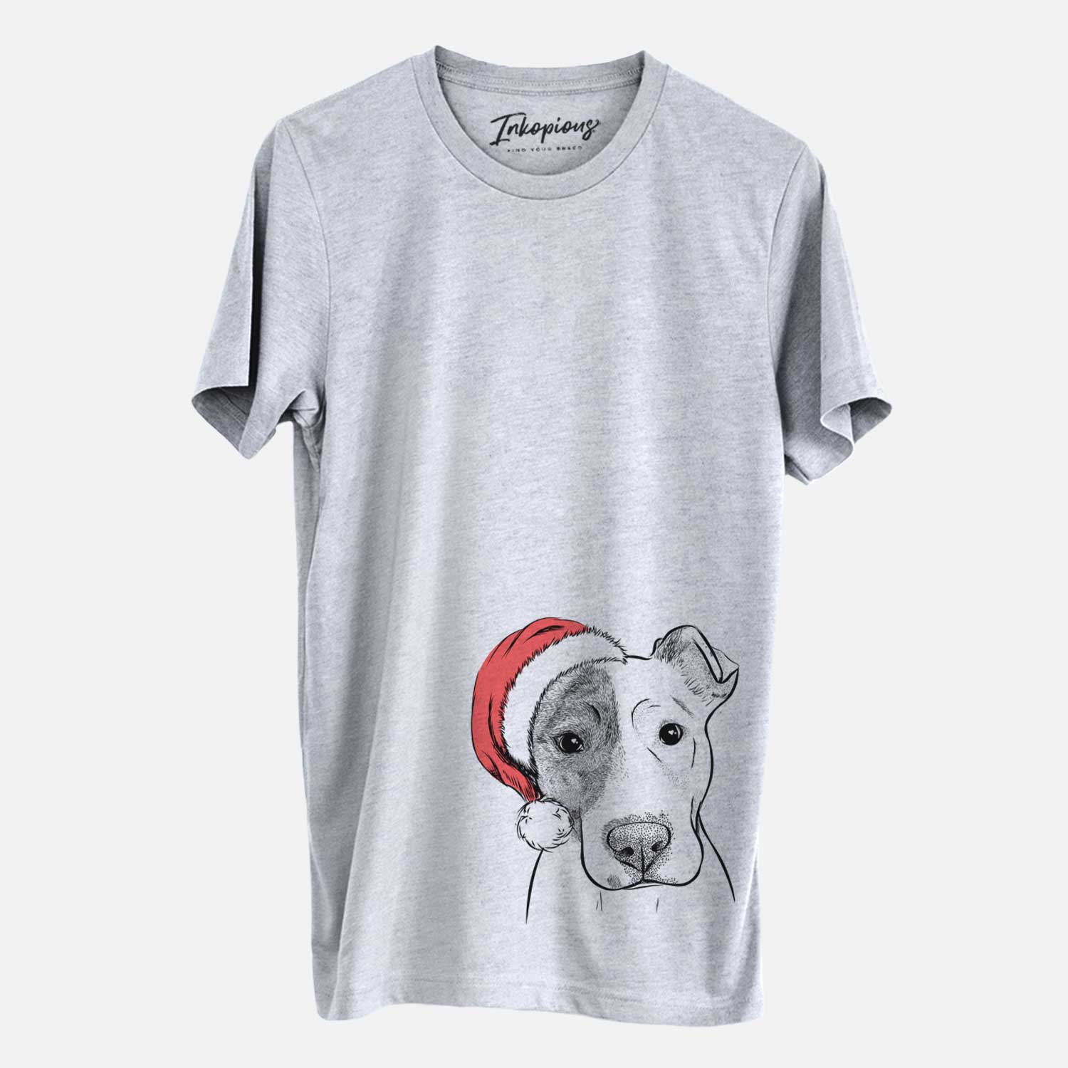 Santa Manchi the Pitbull Mix - Unisex Crewneck