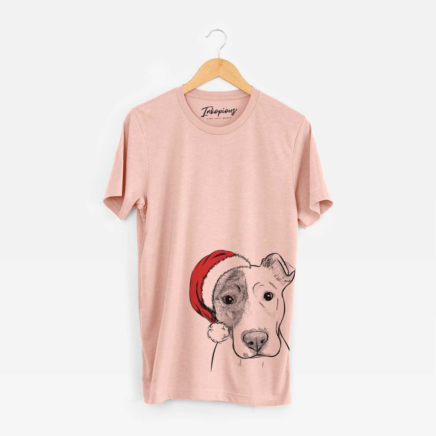 Santa Manchi the Pitbull Mix - Unisex Crewneck