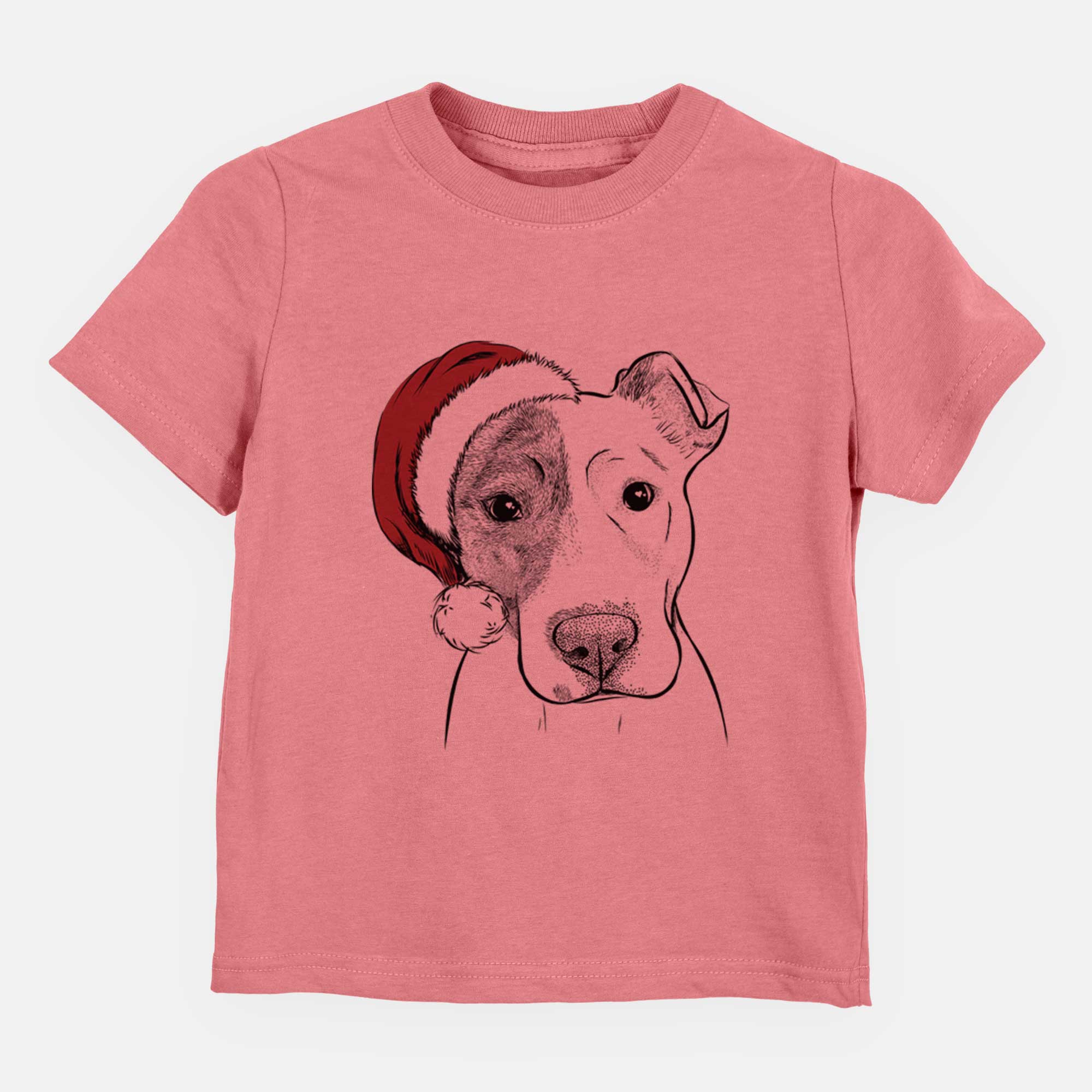 Santa Manchi the Pitbull Mix - Kids/Youth/Toddler Shirt