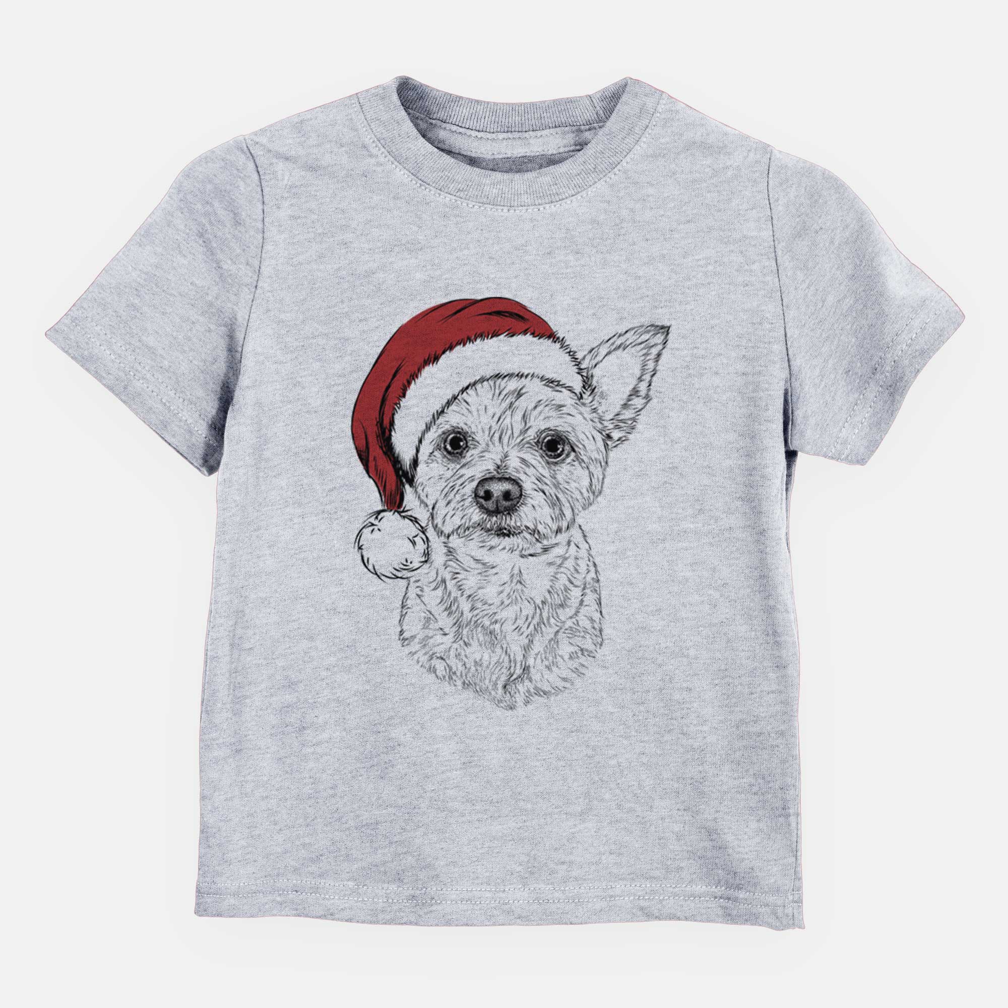 Santa Mango the Yorker Cairn Terrier Mix - Kids/Youth/Toddler Shirt