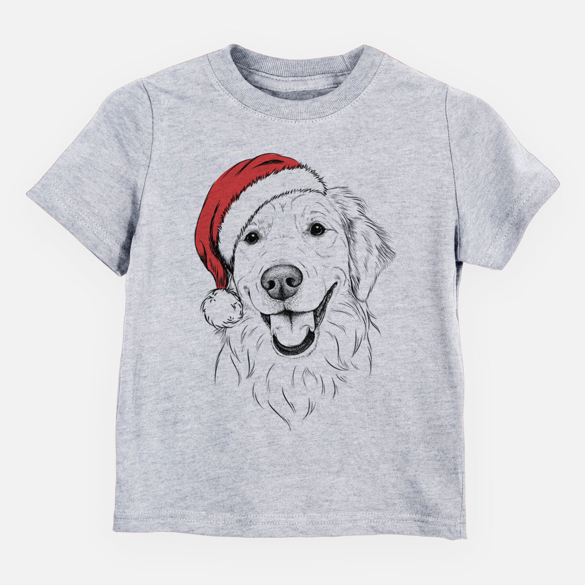 Santa Maple the Golden Retriever - Kids/Youth/Toddler Shirt