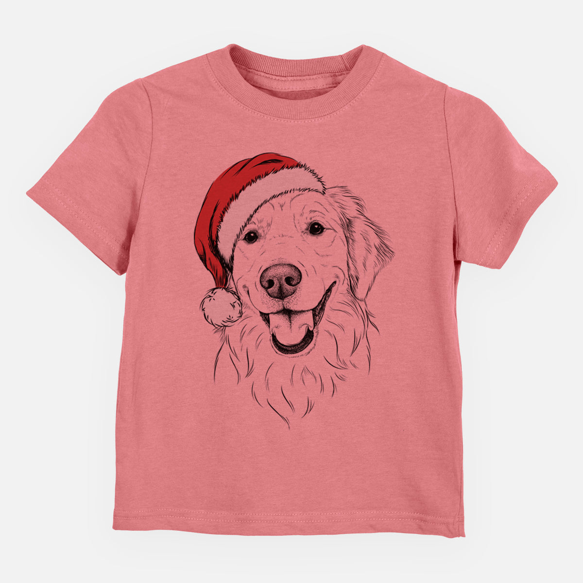 Santa Maple the Golden Retriever - Kids/Youth/Toddler Shirt
