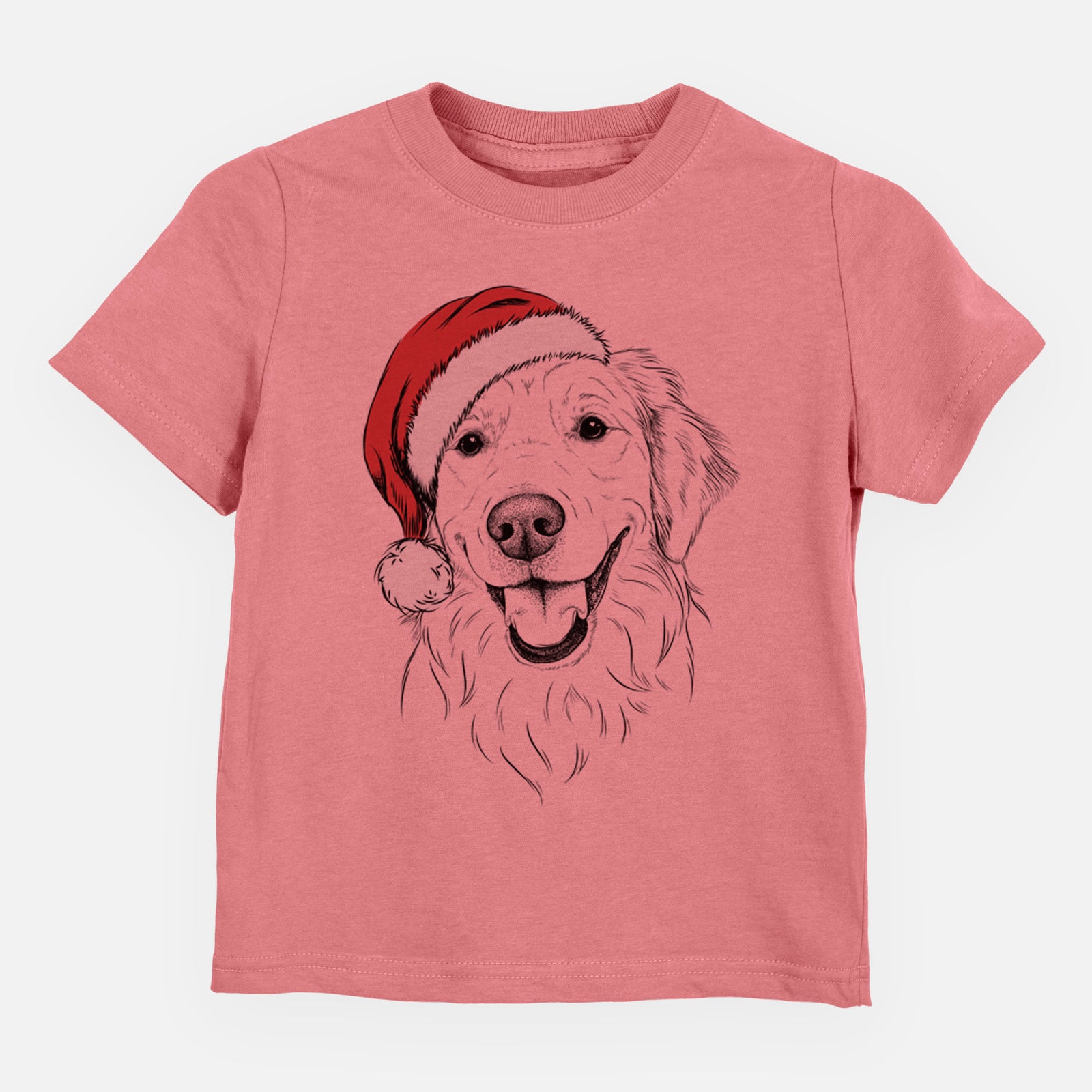 Santa Maple the Golden Retriever - Kids/Youth/Toddler Shirt