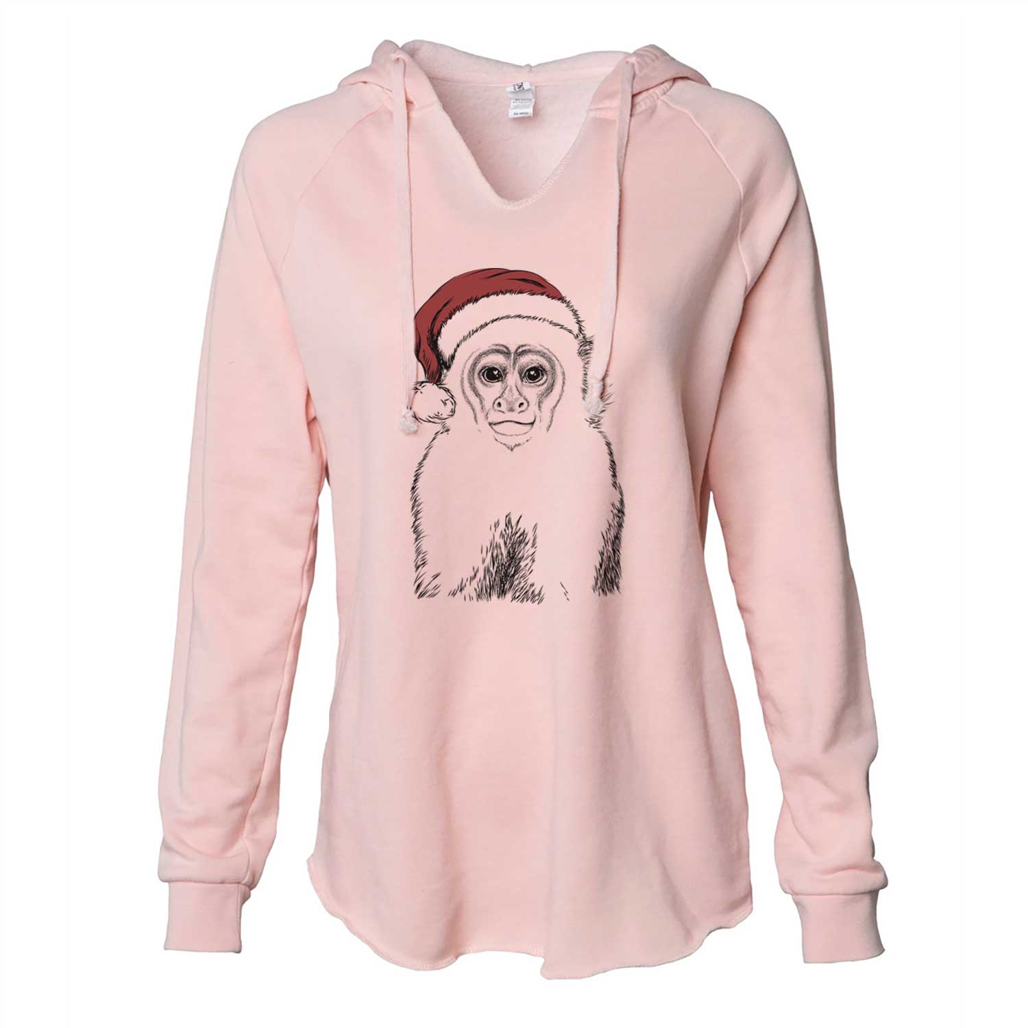 Marcel the Capuchin Monkey - Cali Wave Hooded Sweatshirt