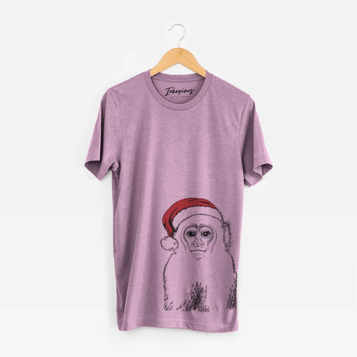 Santa Marcel the Capuchin Monkey - Unisex Crewneck