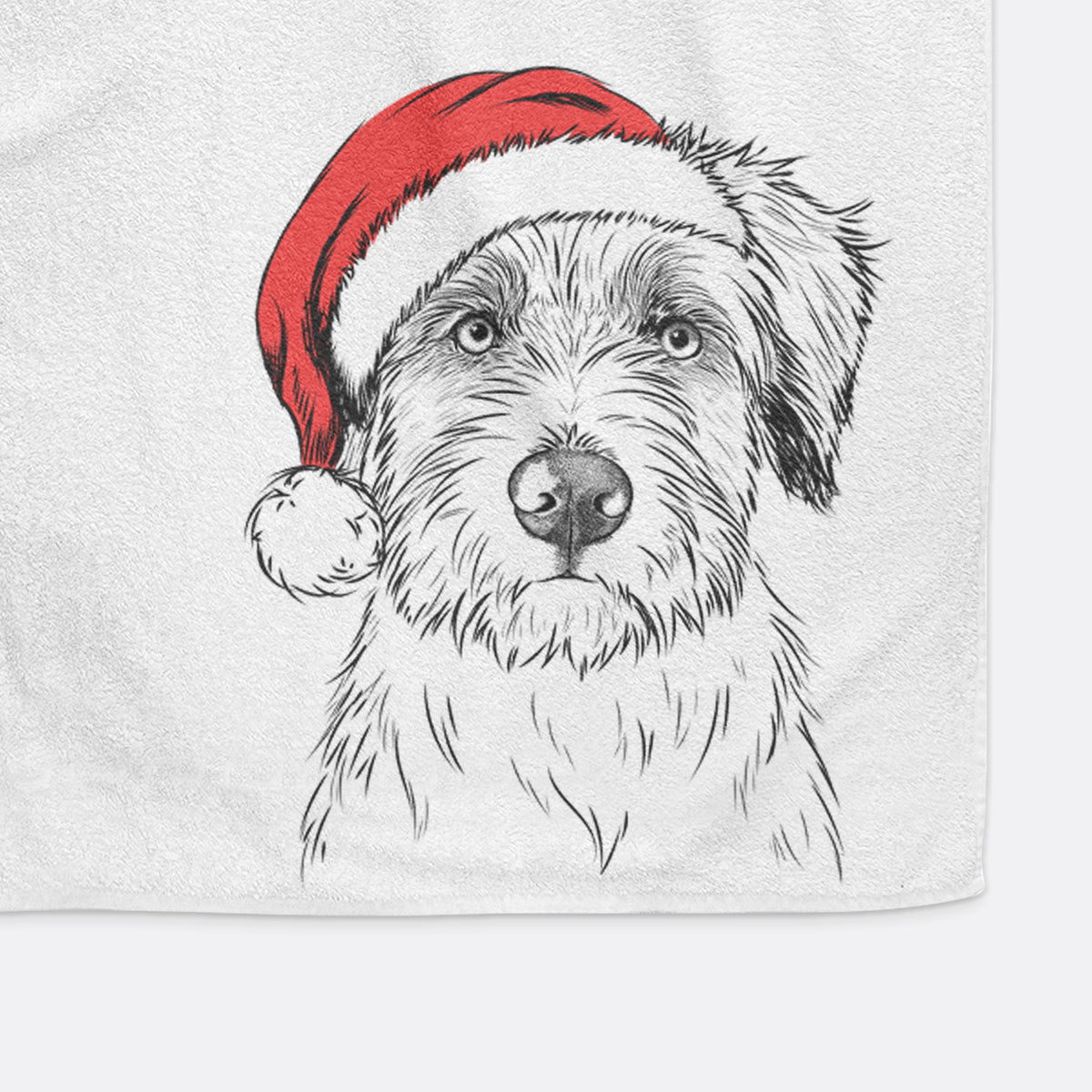 Marek the Bernedoodle Decorative Hand Towel