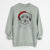 Santa Marek the Bernedoodle - Unisex Pigment Dyed Crew Sweatshirt