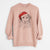 Santa Marley the Golden Retriever - Unisex Pigment Dyed Crew Sweatshirt