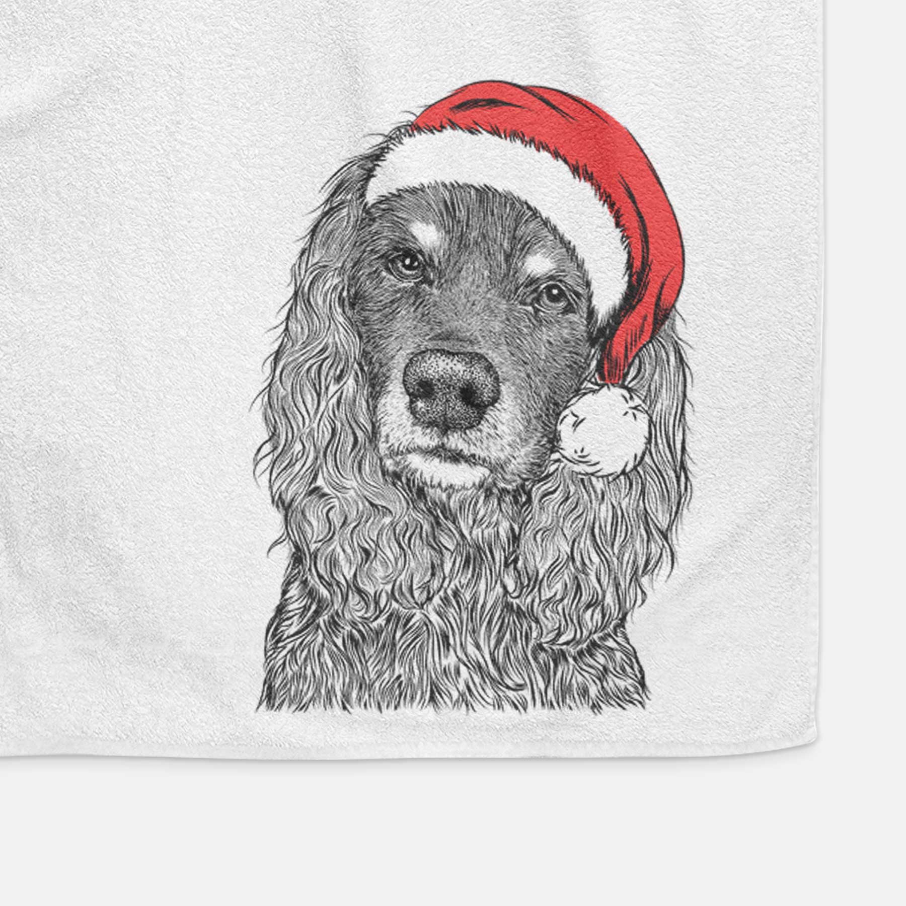 Marley Boy the American Cocker Spaniel Decorative Hand Towel