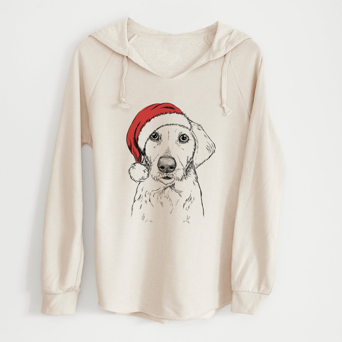 Santa Marley Sue the Labradoodle - Cali Wave Hooded Sweatshirt