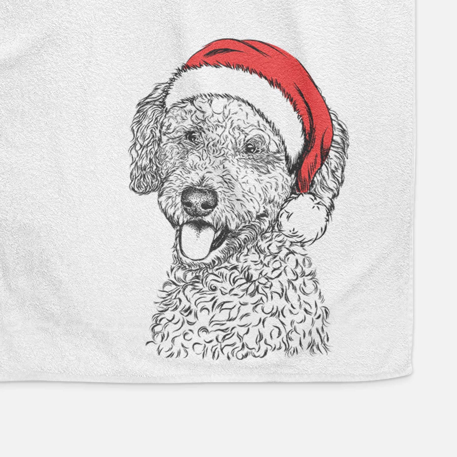 Marlow the Goldendoodle Decorative Hand Towel