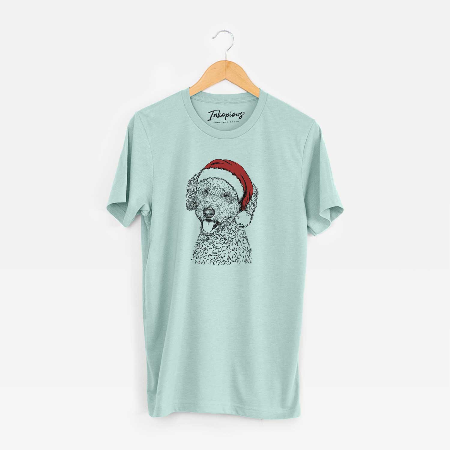 Santa Marlow the Goldendoodle - Unisex Crewneck