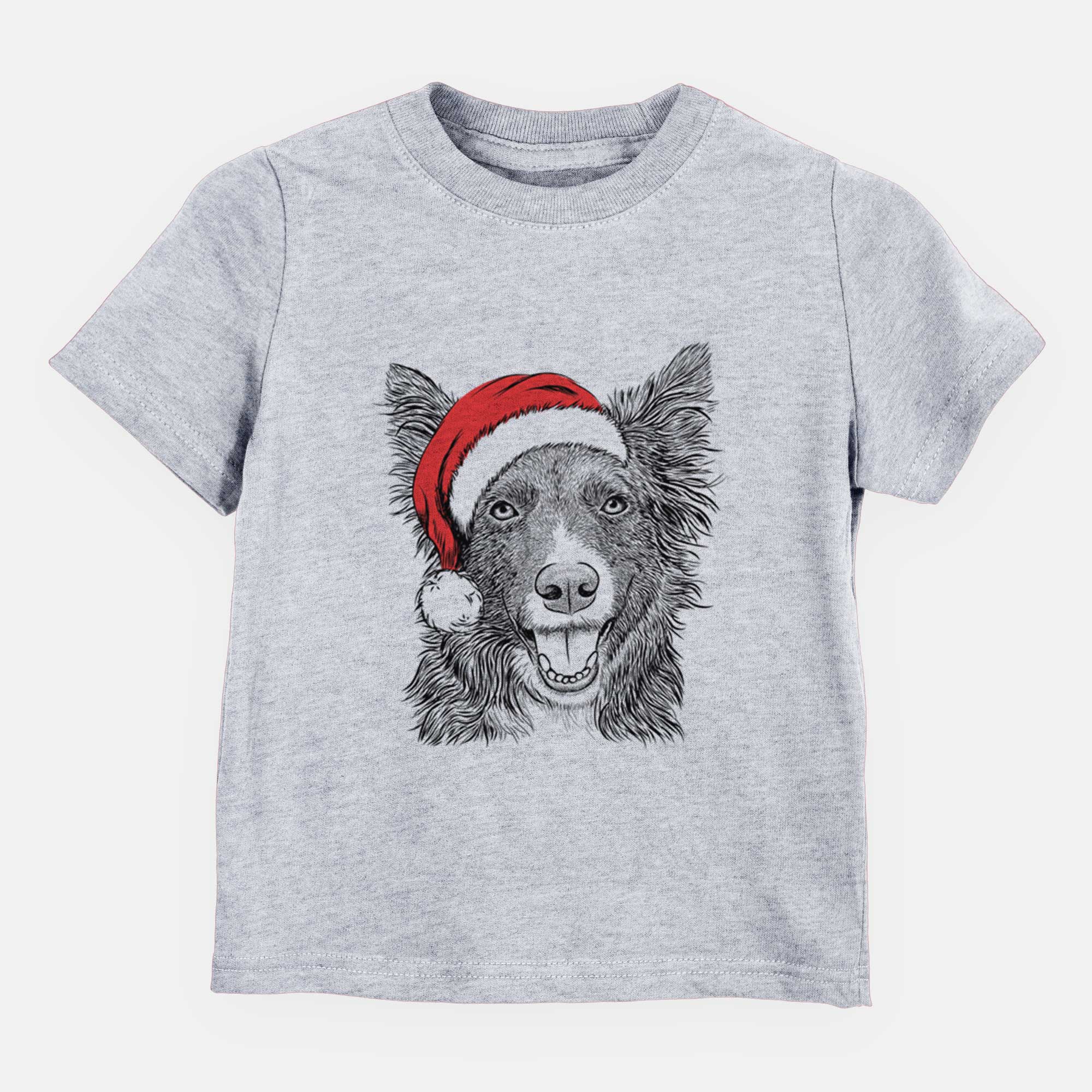 Santa Marti the Border Collie - Kids/Youth/Toddler Shirt