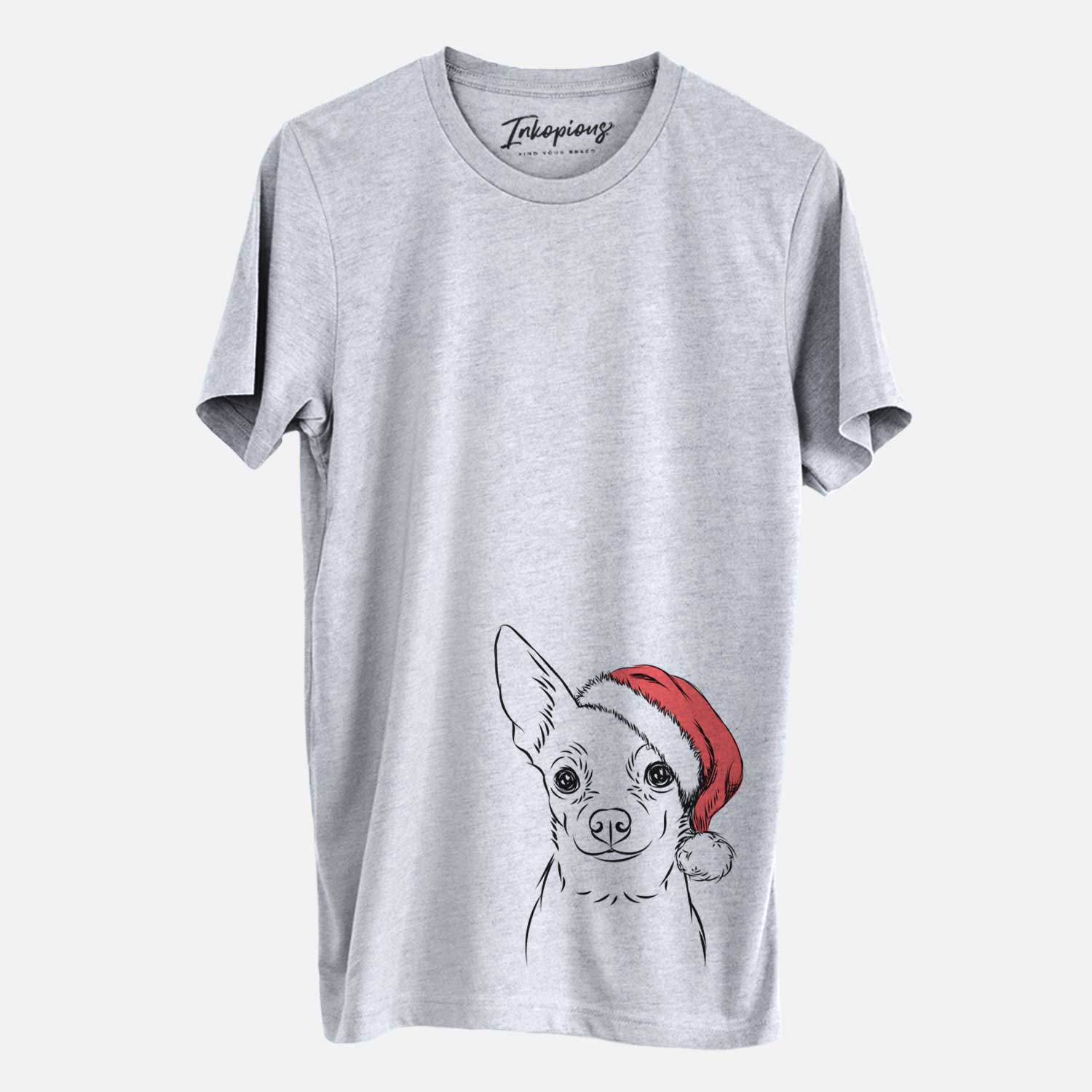 Santa Martini the Chihuahua - Unisex Crewneck