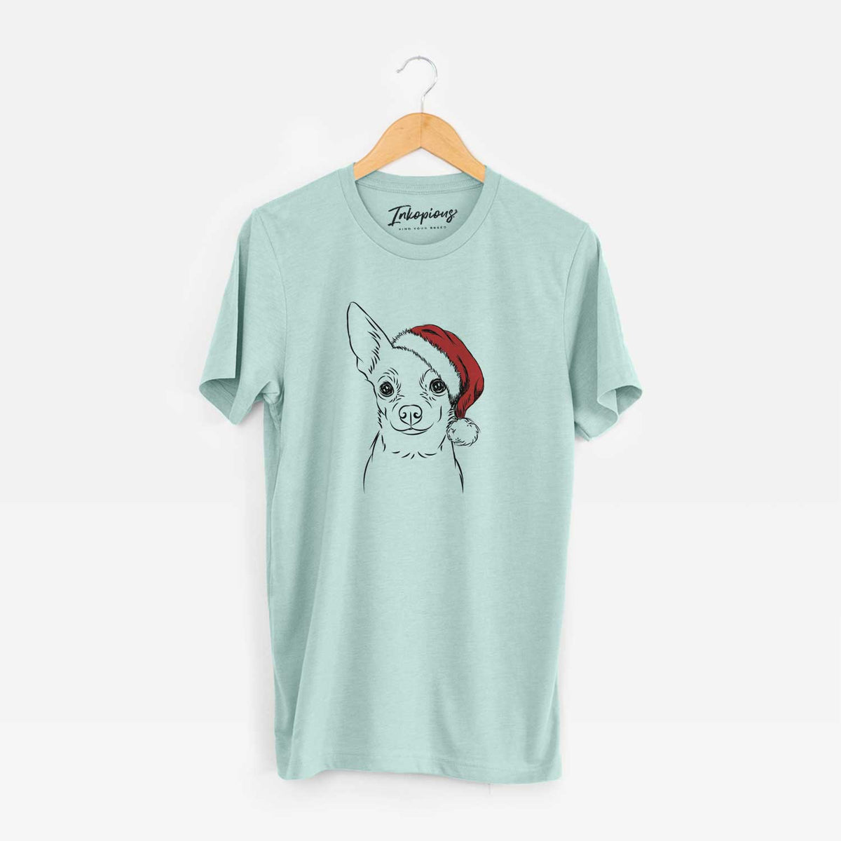 Santa Martini the Chihuahua - Unisex Crewneck