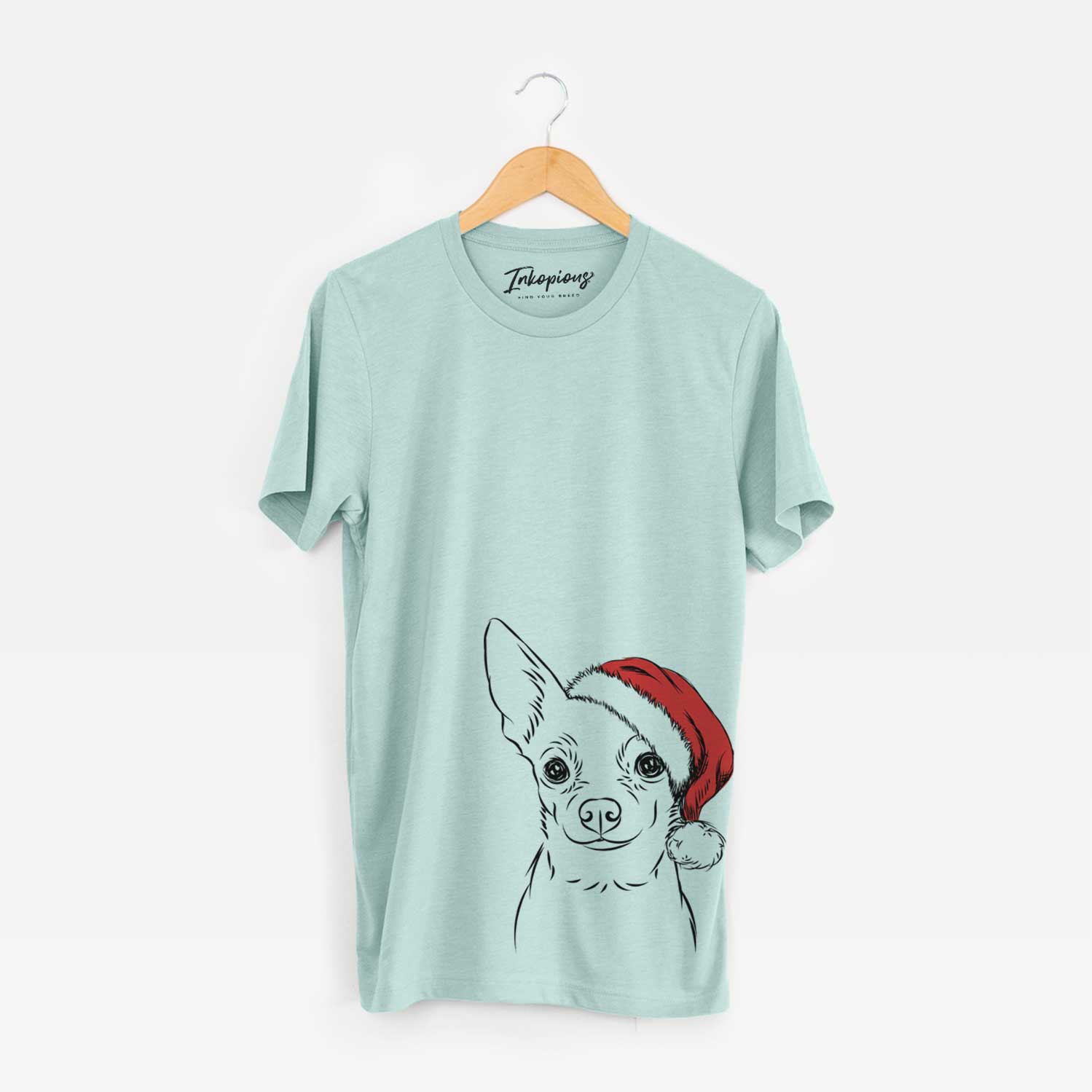 Santa Martini the Chihuahua - Unisex Crewneck