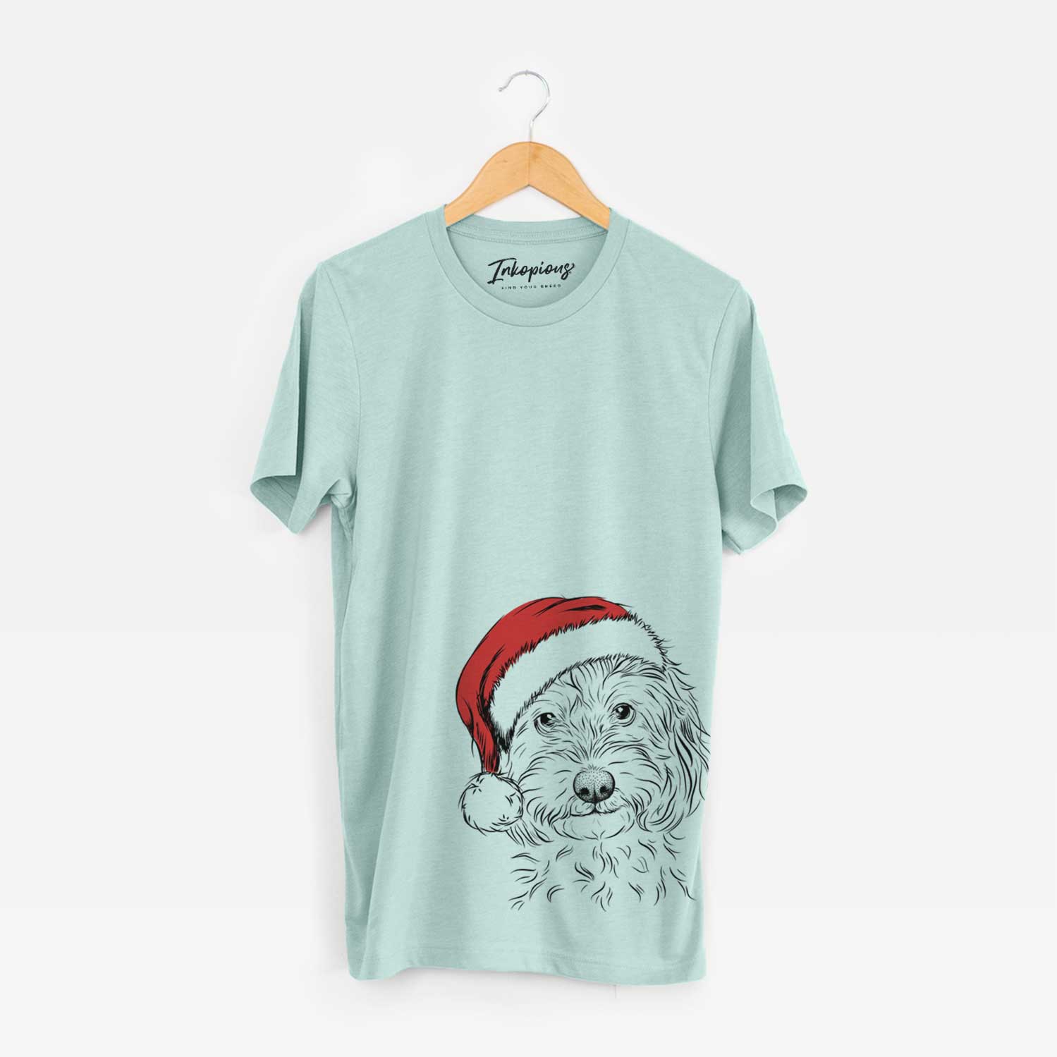 Santa Mason the Cavapoo - Unisex Crewneck