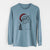 Santa Matata the Mona Monkey - Heavyweight 100% Cotton Long Sleeve