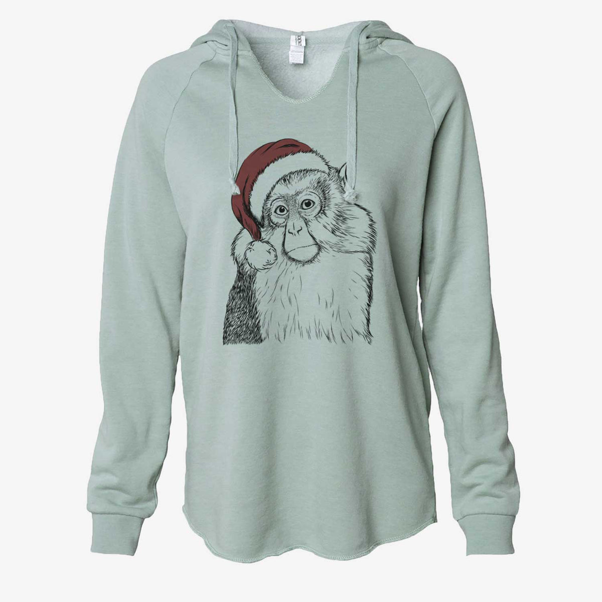 Matata the Mona Monkey - Cali Wave Hooded Sweatshirt