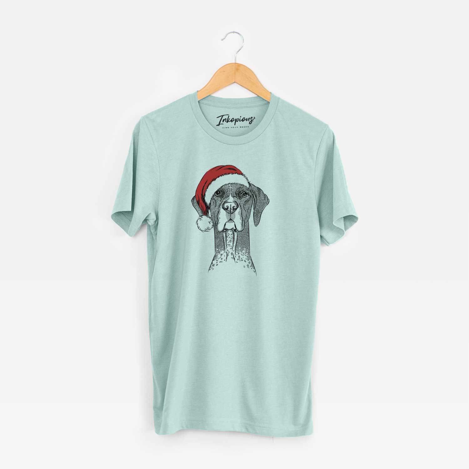 Santa Mattis the German Shorthaired Pointer - Unisex Crewneck