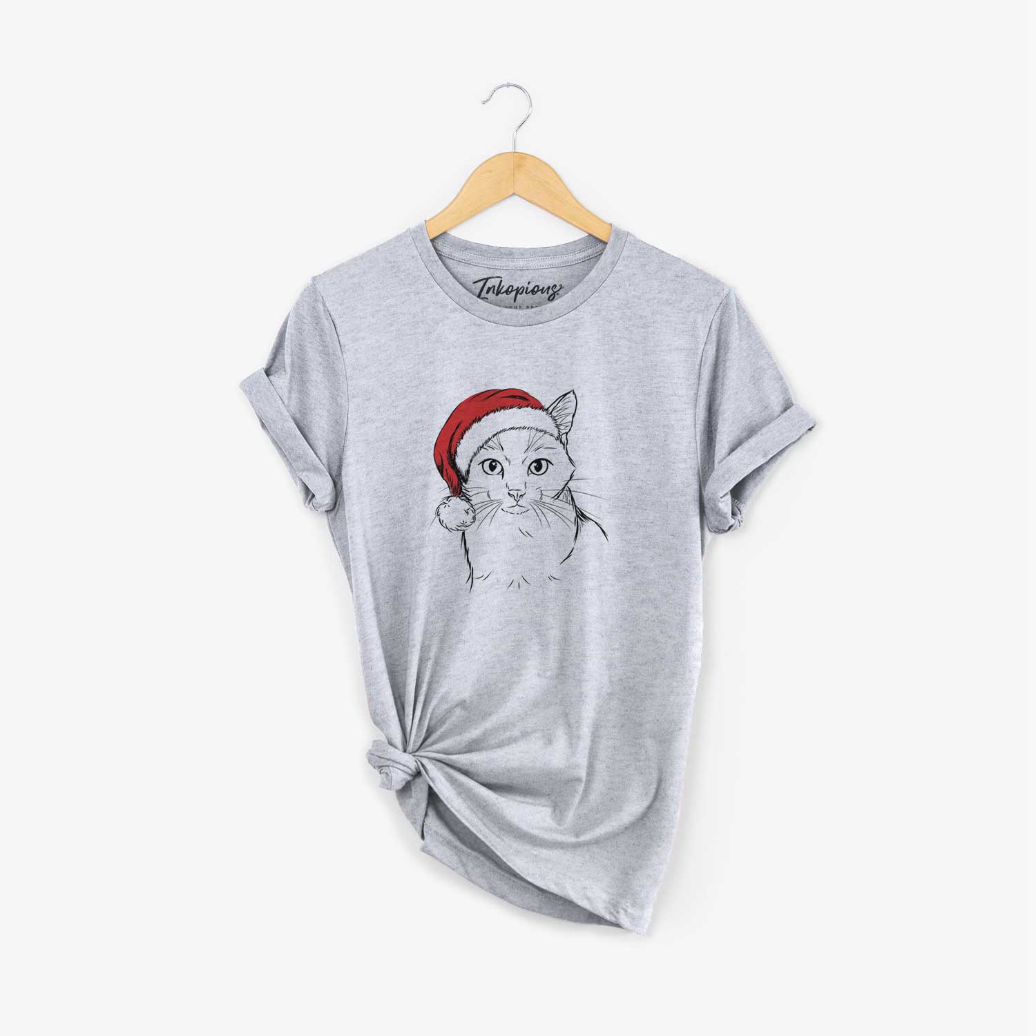 Santa Maverick the Cat - Unisex Crewneck