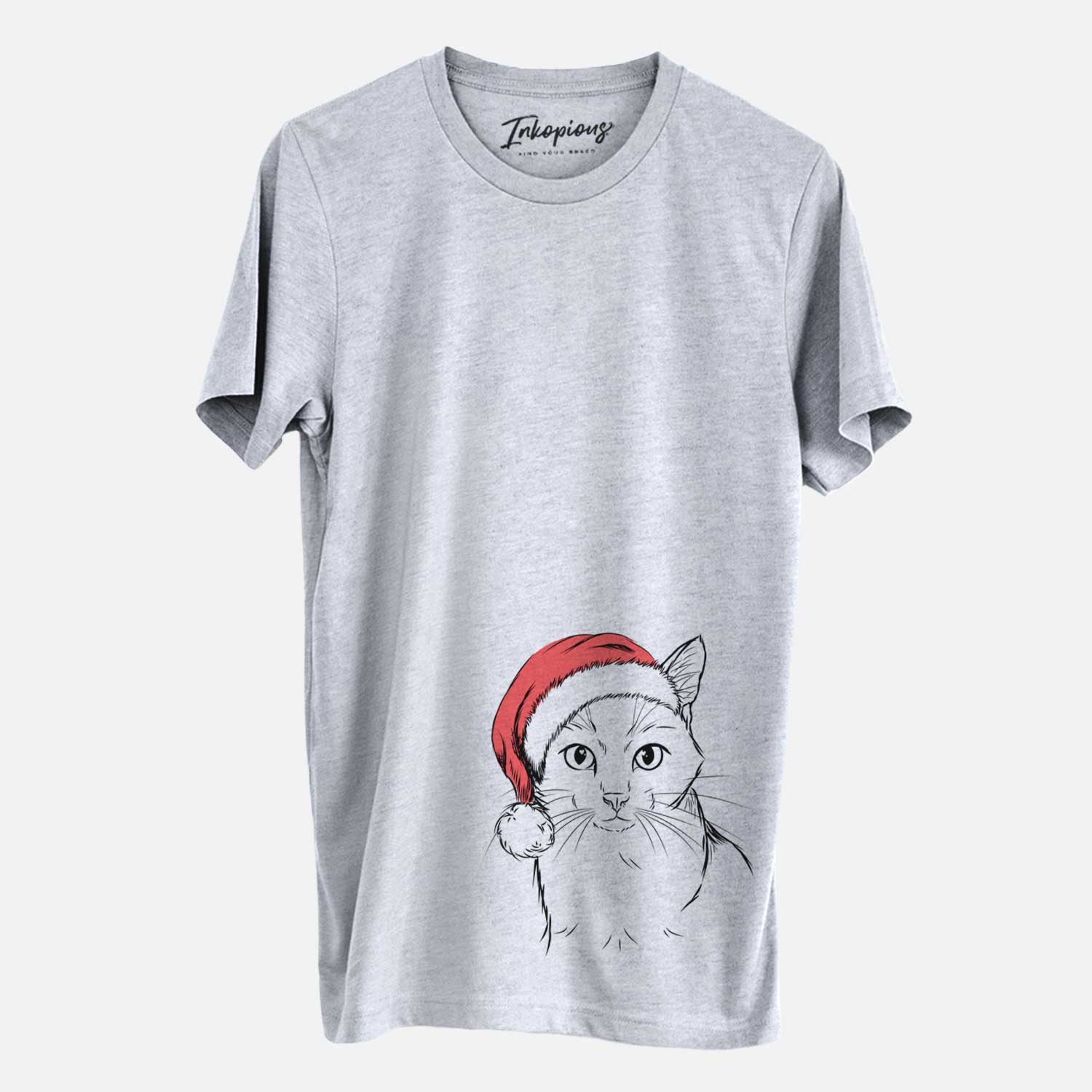 Santa Maverick the Cat - Unisex Crewneck