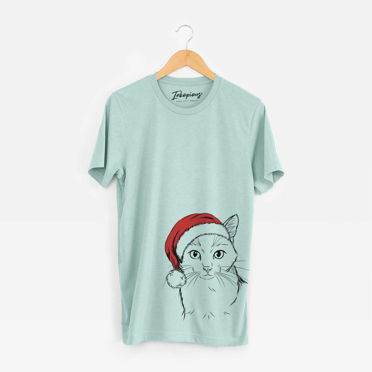 Santa Maverick the Cat - Unisex Crewneck