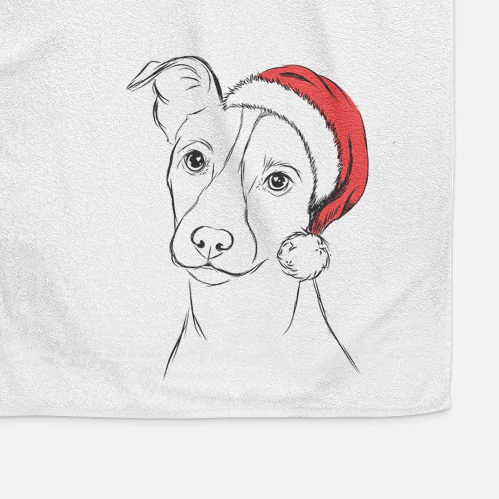 Max the Jack Russell Terrier Decorative Hand Towel