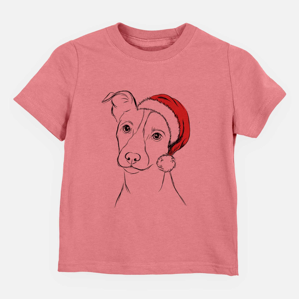Santa Max the Jack Russell Terrier - Kids/Youth/Toddler Shirt