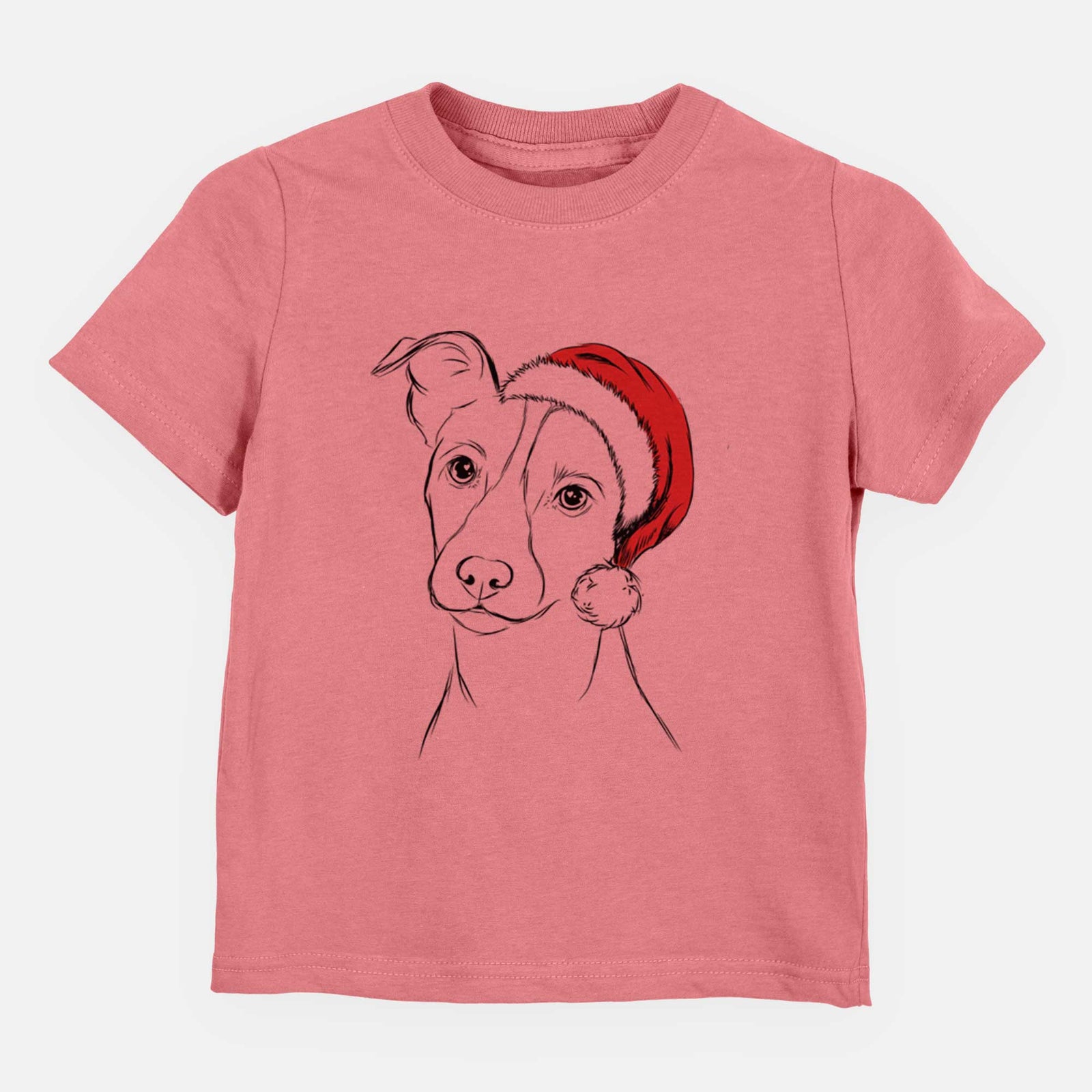 Santa Max the Jack Russell Terrier - Kids/Youth/Toddler Shirt