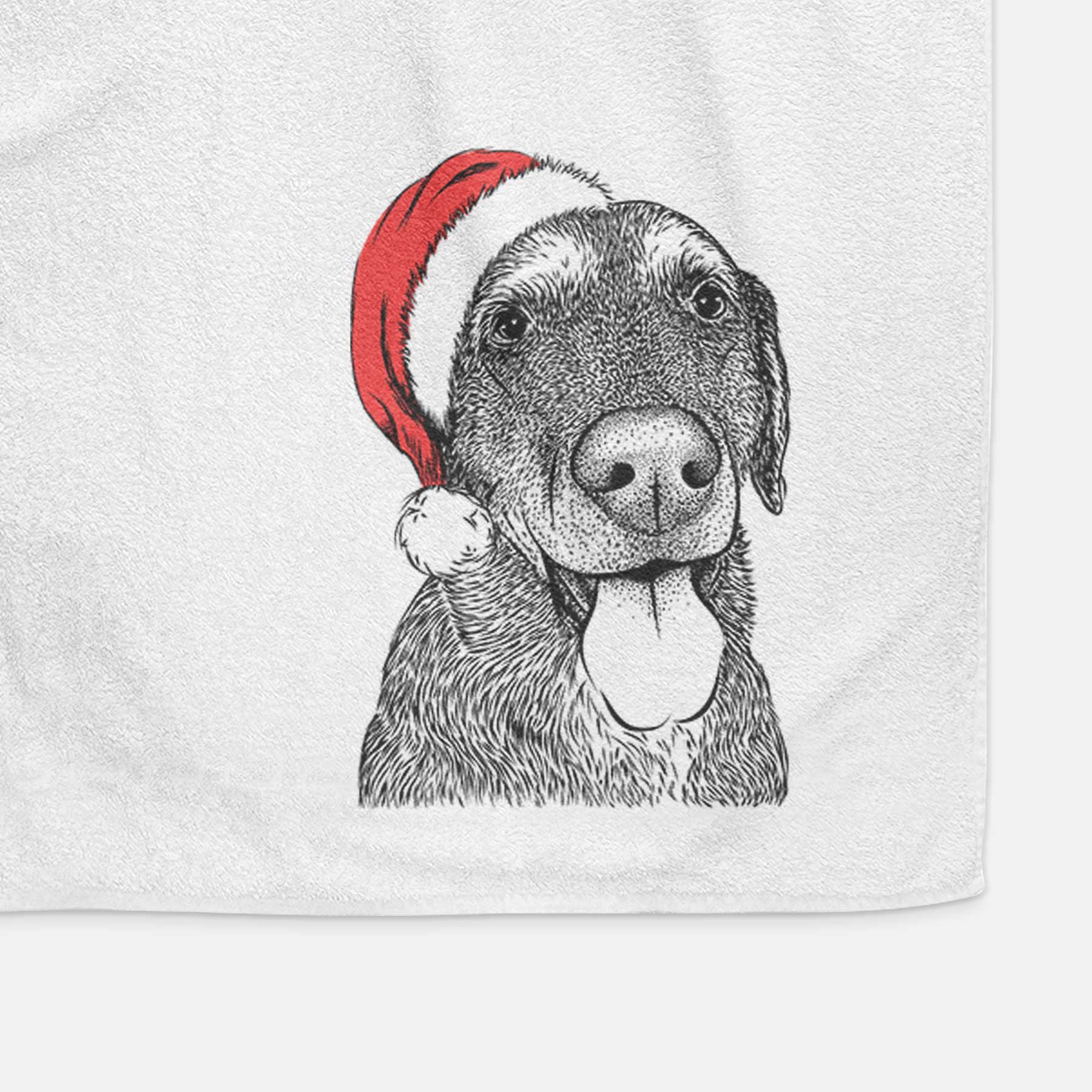 Max the Labrador Retriever Decorative Hand Towel