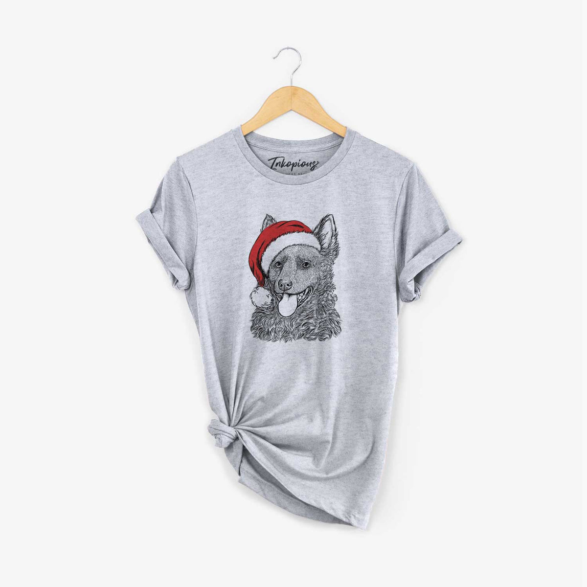 Santa Maximo the Mudi - Unisex Crewneck