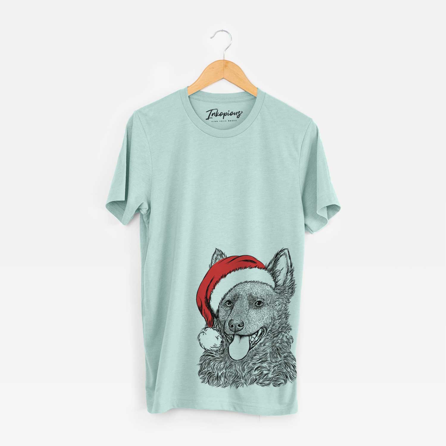 Santa Maximo the Mudi - Unisex Crewneck