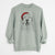 Santa Maximus the Golden Retriever - Unisex Pigment Dyed Crew Sweatshirt