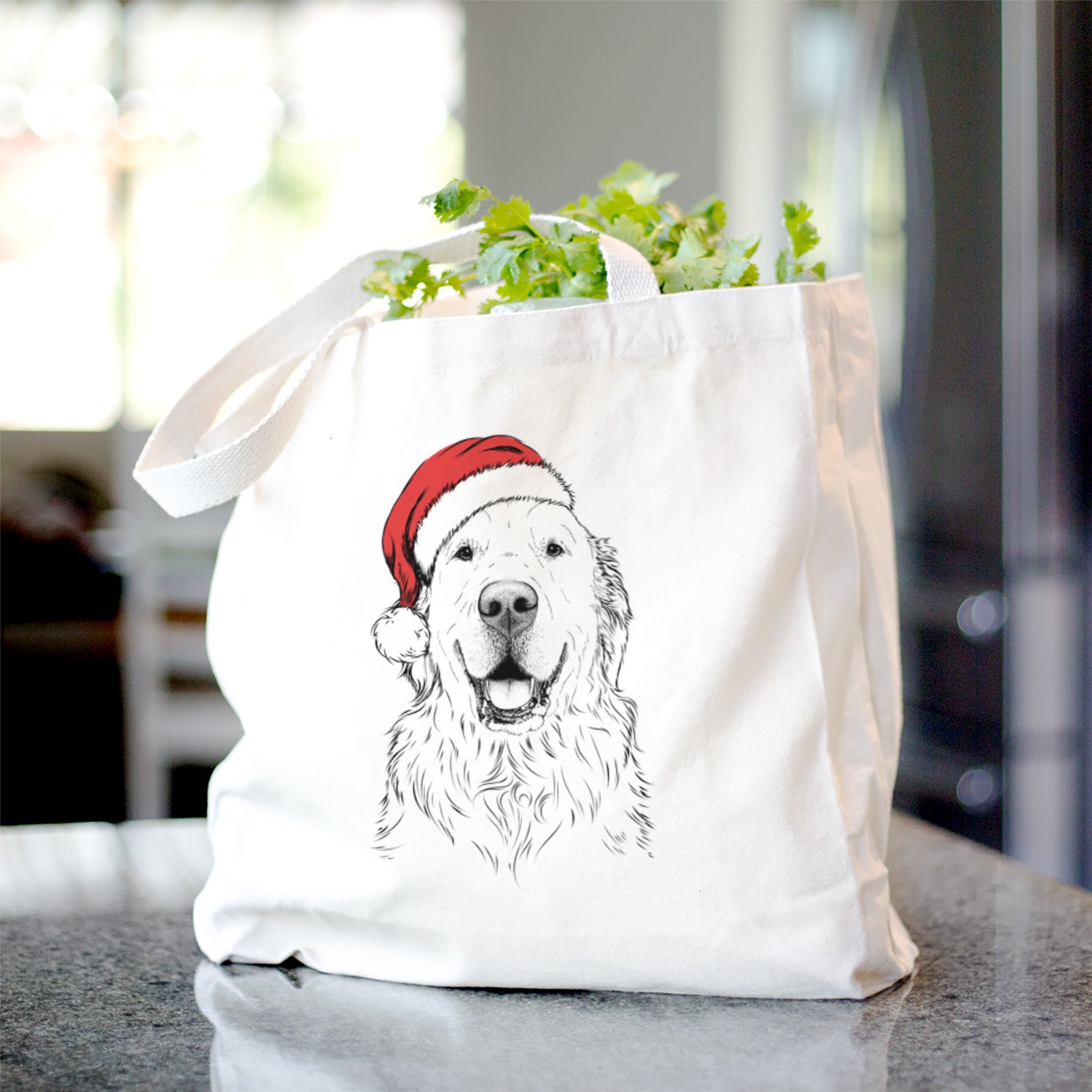 Maximus the Golden Retriever - Tote Bag