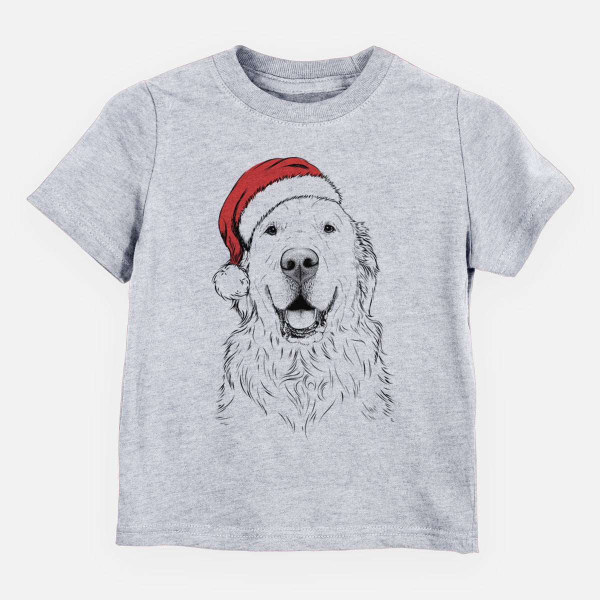 Santa Maximus the Golden Retriever - Kids/Youth/Toddler Shirt