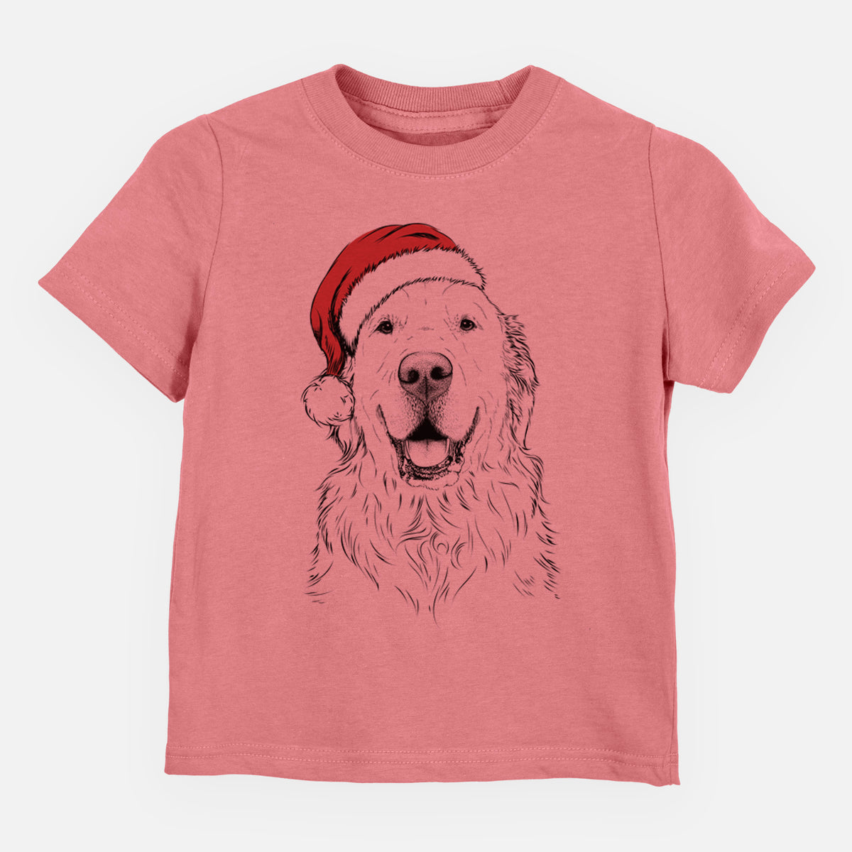 Santa Maximus the Golden Retriever - Kids/Youth/Toddler Shirt