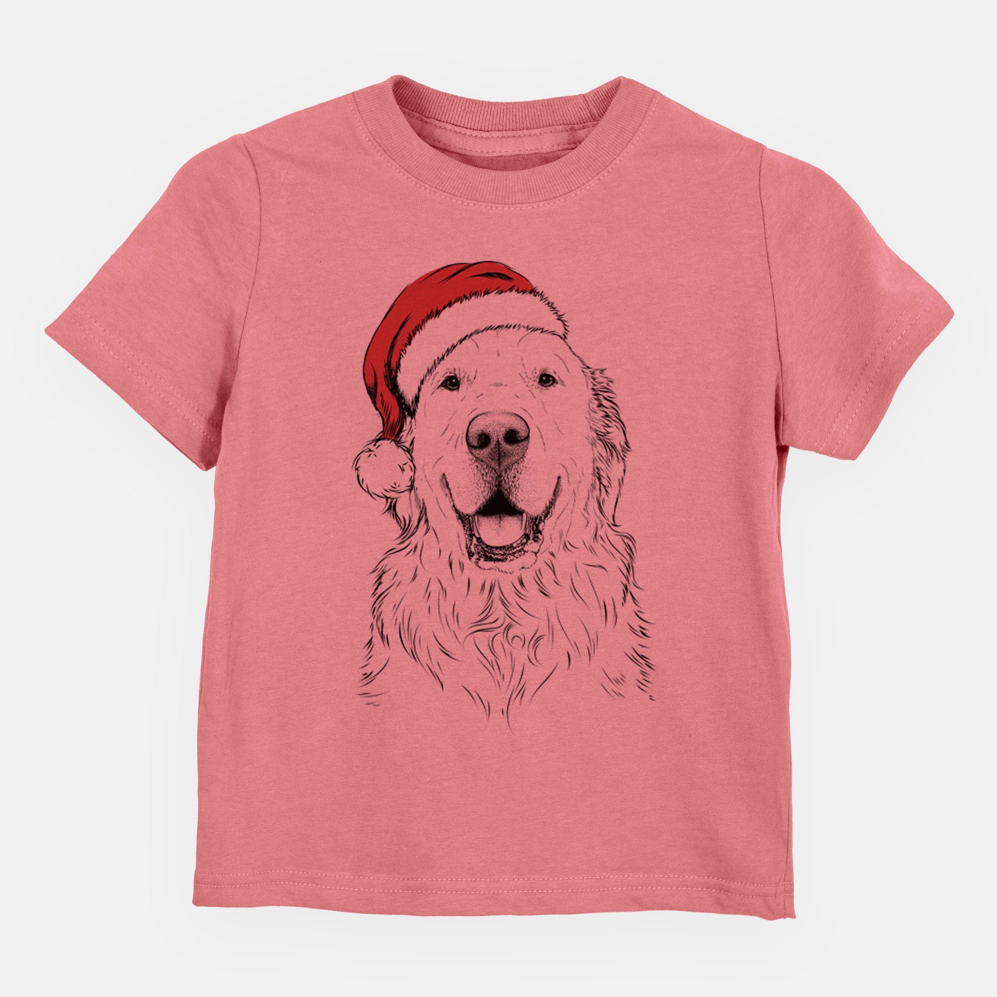 Santa Maximus the Golden Retriever - Kids/Youth/Toddler Shirt