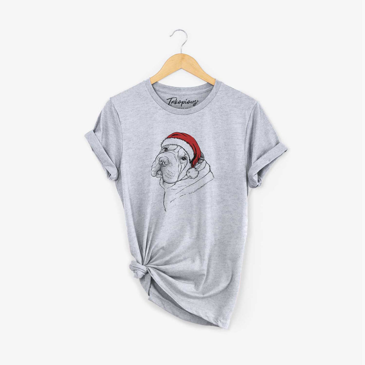 Santa Maximus the Shar Pei - Unisex Crewneck