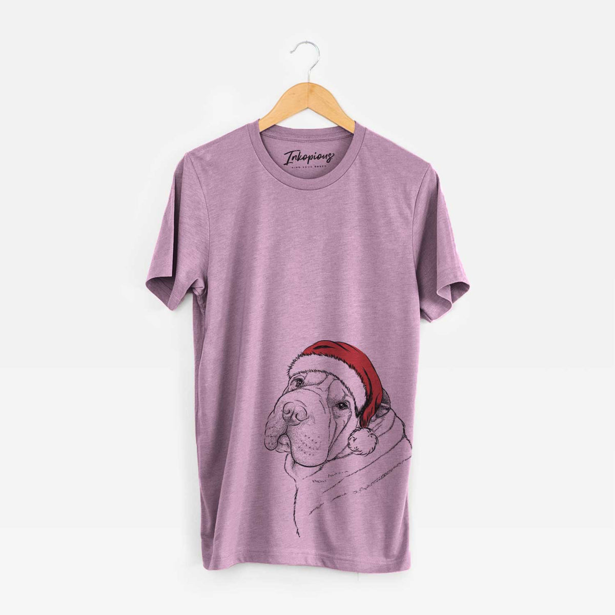 Santa Maximus the Shar Pei - Unisex Crewneck