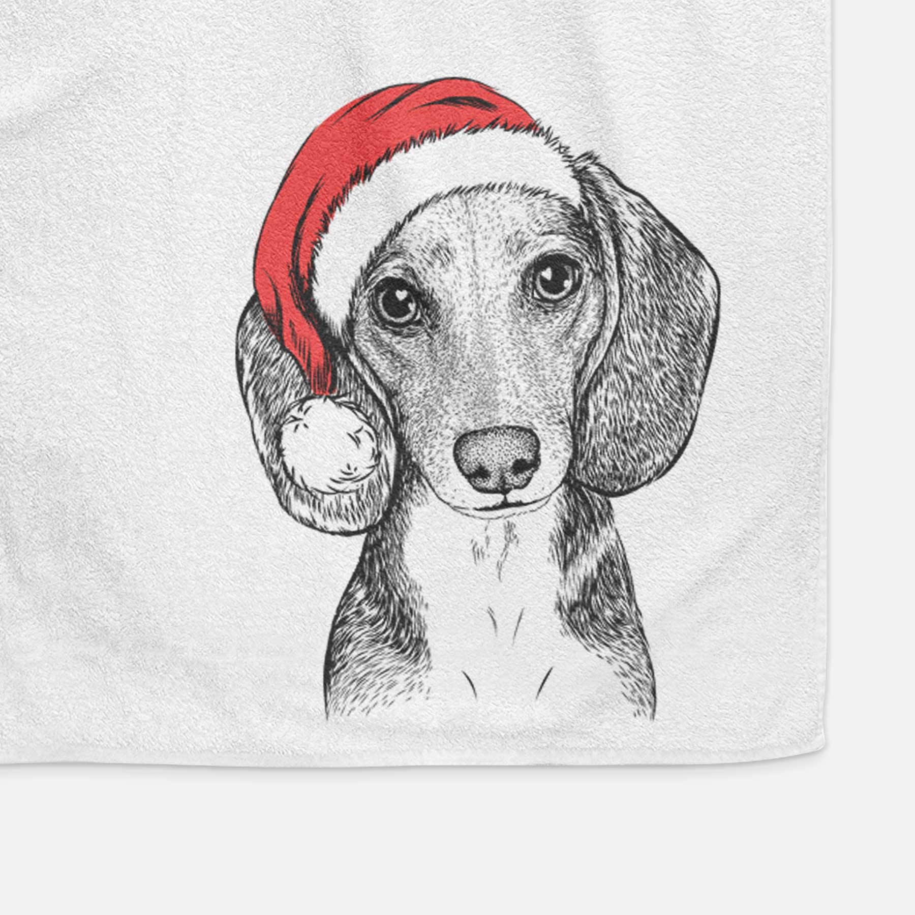 Mayor Andy the Beagle Decorative Hand Towel